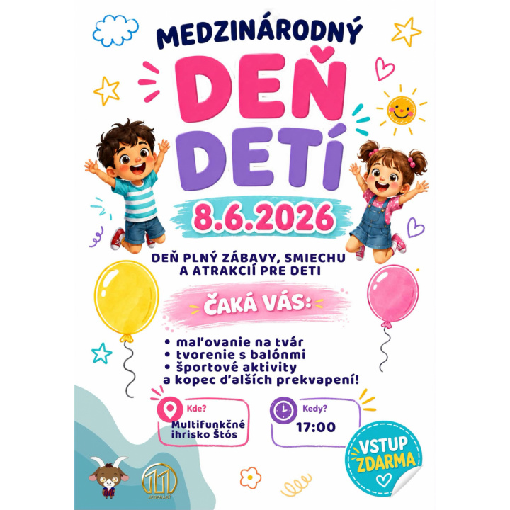 Deň detí MŠ Štós 8.6.2026