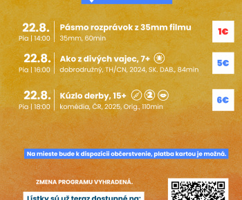 Aktuality / 22.06.2025 premietanie v kine Štós - foto