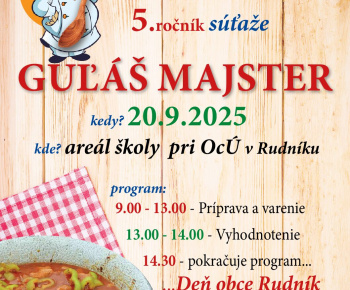 Aktuality / Guláš Majster Rudník - foto