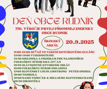 Aktuality / Deň obce Rudník 2025 - foto